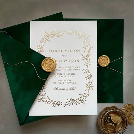 Elegant Acrylic Invitation
