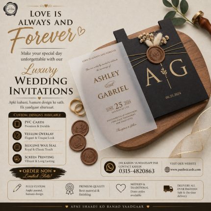 Three Fold Animated Wedding Invitation
