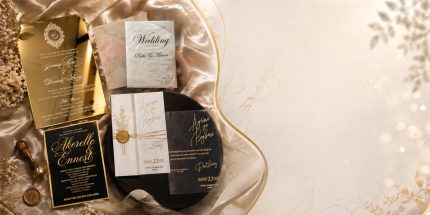 Luxurious 3D Acrylic Invite